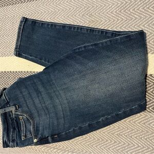 Express Dark Blue Skinny Jeans